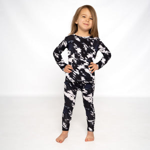 Front Opening Romper in Tie Dye | Bamboo Viscose