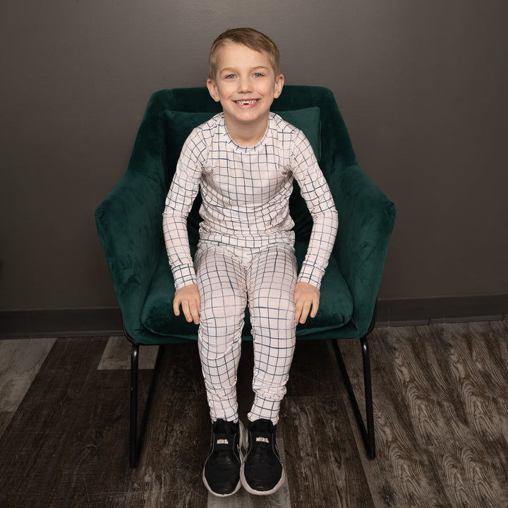 2 pc Loungewear Set in Off the Grid | Bamboo Viscose