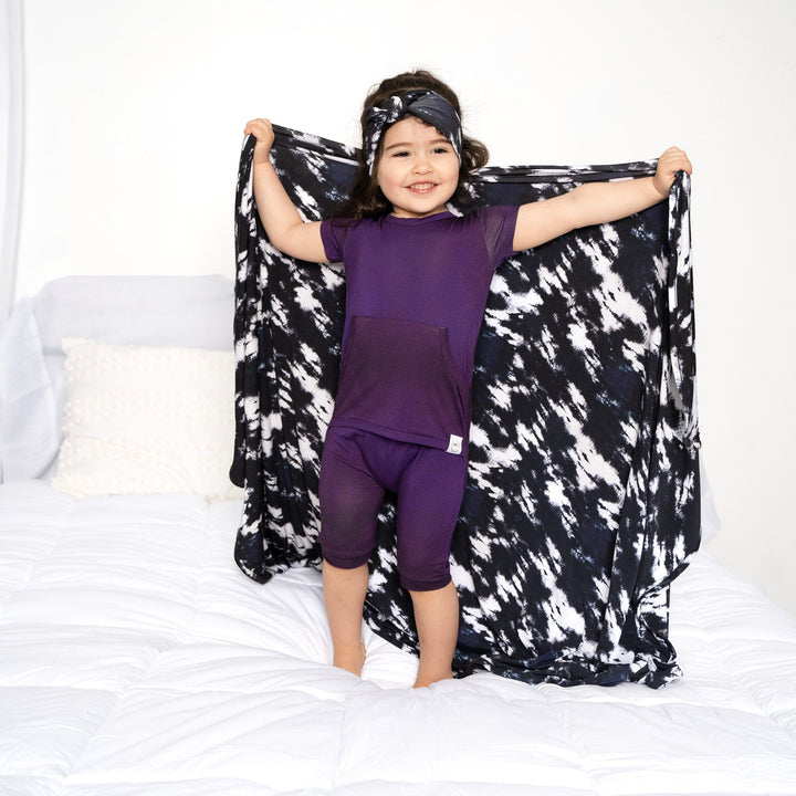 Blanket in Tie Dye | Bamboo Viscose