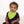 Bib in Lime | Waffle Bamboo Viscose