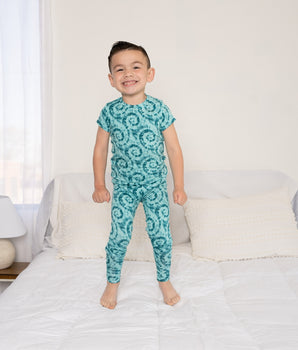 2 pc Loungewear Set in Hurricane | Bamboo Viscose