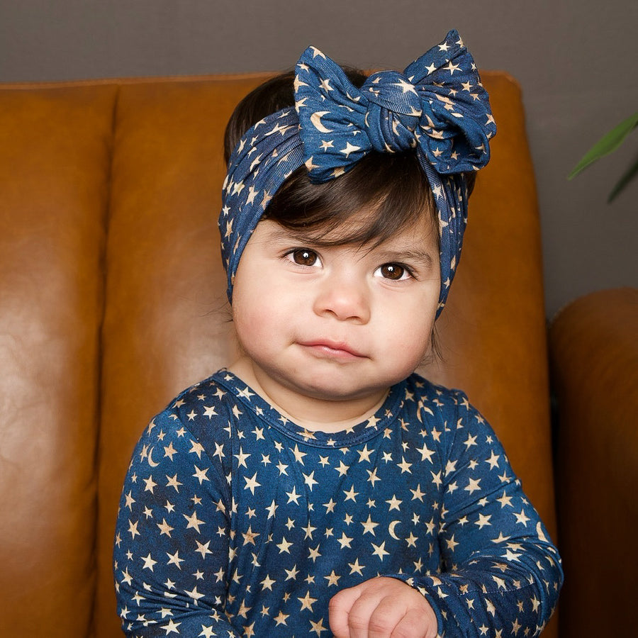 Headwrap in Stargazer | Bamboo Viscose