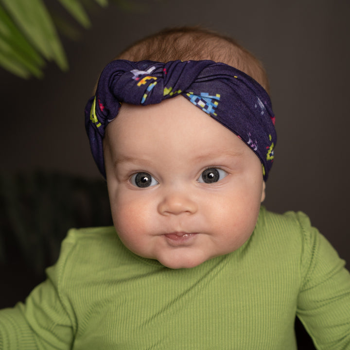 Headwrap in Game On | Bamboo Viscose