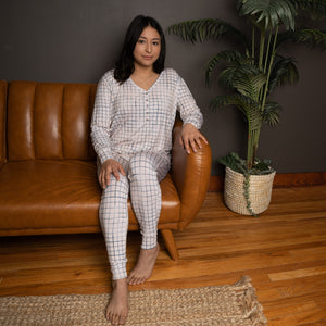 Women’s 2 pc set in Off the Grid | Bamboo Viscose