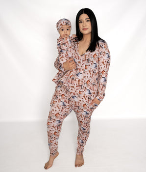 Women's One-Piece Lounger in Java Love