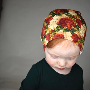 Beanie in Smell the Roses | Bamboo Viscose