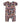 Front Opening Shortie Romper in Birds of a Feather