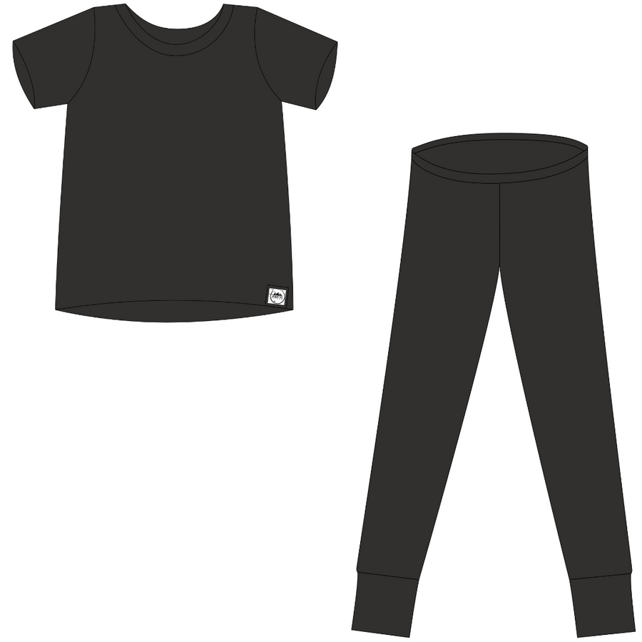 2 pc Loungewear Set in Shadow | Bamboo Viscose