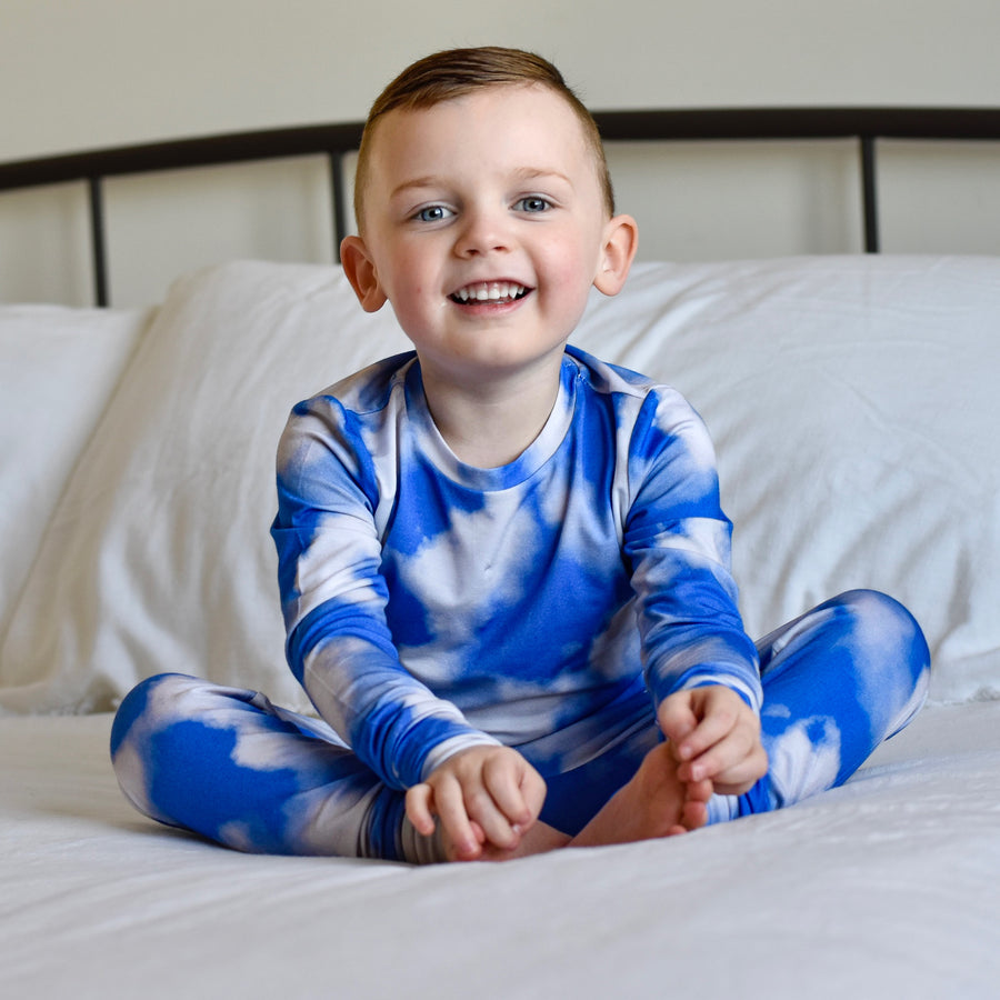 2 pc Loungewear Set in Watching Clouds | Bamboo Viscose