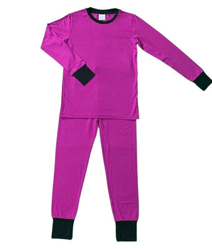 2pc Loungewear Set in Boysenberry | Bamboo Viscose