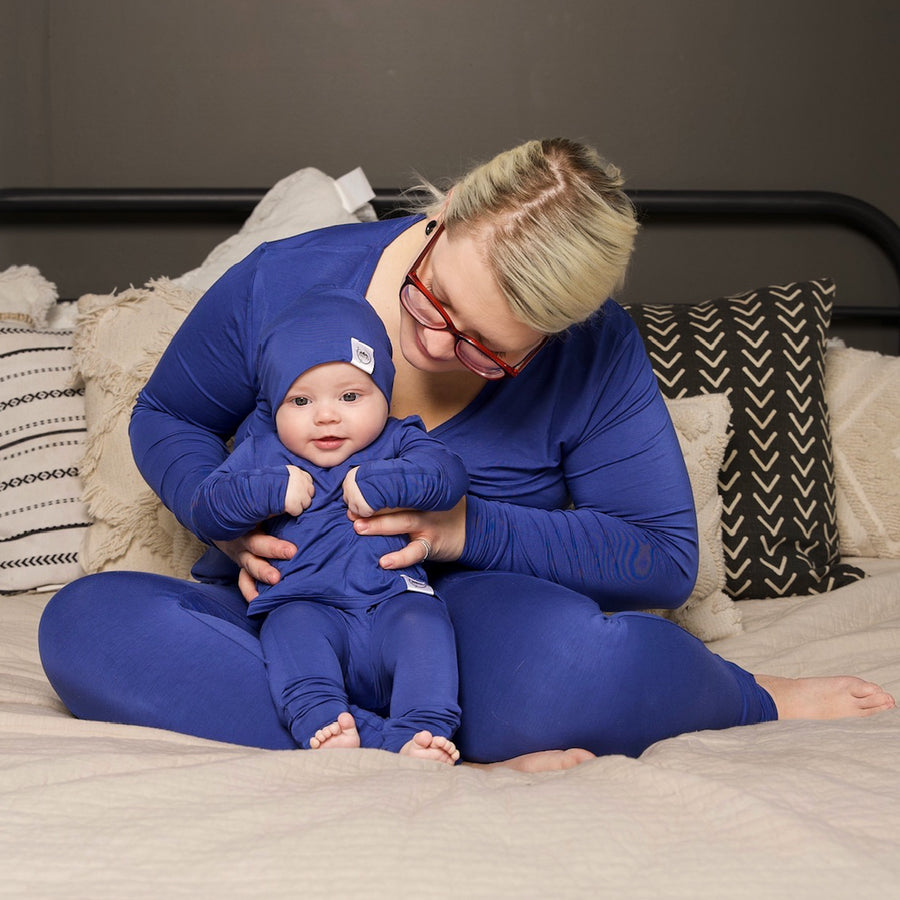Women’s 2 pc Loungewear Set in Royal Blue | Bamboo Viscose
