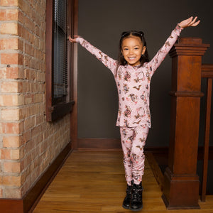 2 pc Loungewear Set in Steampunk | Bamboo Viscose