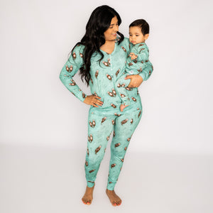 2 pc Loungewear Set in Otters | Women's Bamboo Viscose