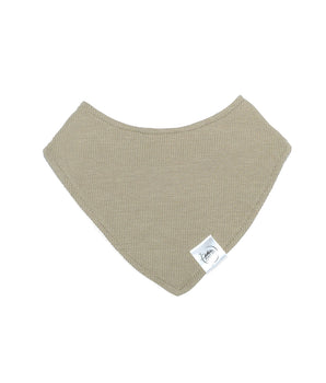 Bib in Moss | Ribbed Bamboo Viscose