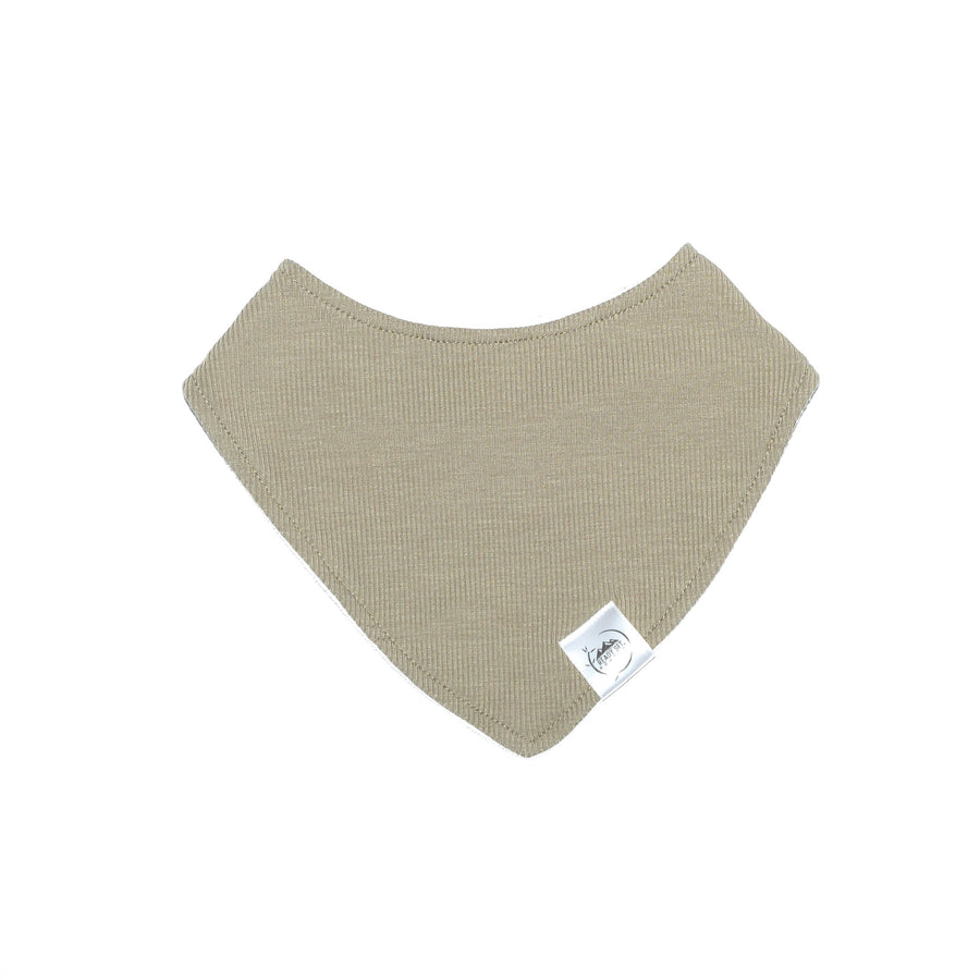 Bib in Moss | Ribbed Bamboo Viscose
