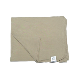Blanket in Moss | Ribbed Bamboo Viscose