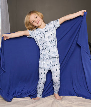 Blanket in Royal Blue