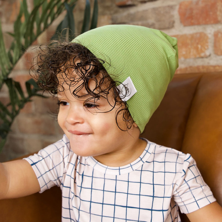 Beanie Ribbed Mantis | Bamboo Viscose