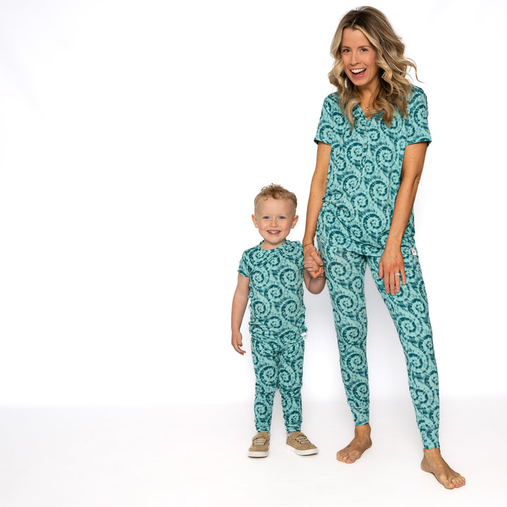 Women’s 2 pc Loungewear Set in Hurricane | Bamboo Viscose