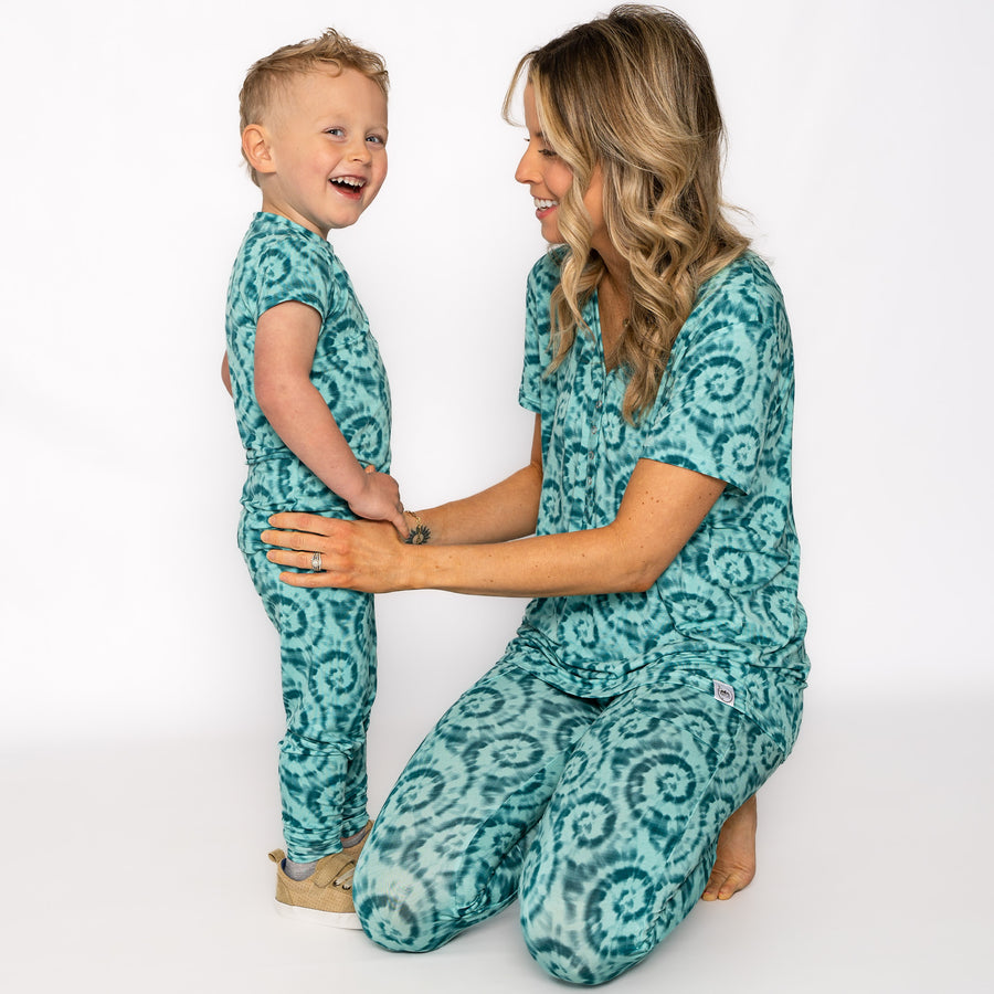 Women’s 2 pc Loungewear Set in Hurricane | Bamboo Viscose