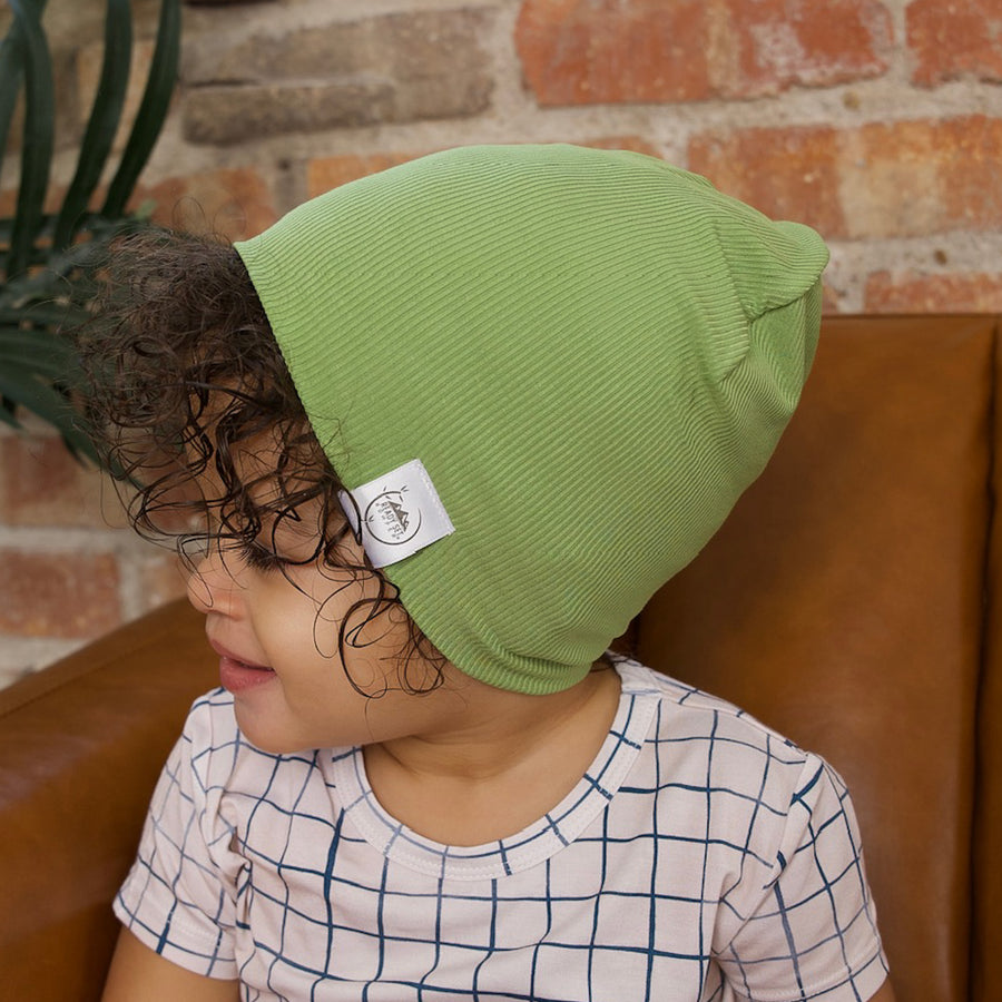 Beanie Ribbed Mantis | Bamboo Viscose