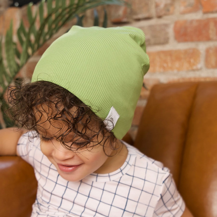 Beanie Ribbed Mantis | Bamboo Viscose