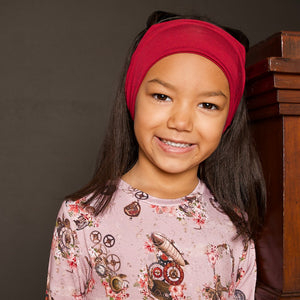 Headwrap in Holly Berry | Bamboo Viscose