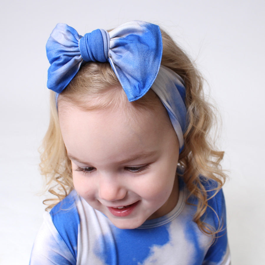 Headwrap in Watching Clouds | Bamboo Viscose