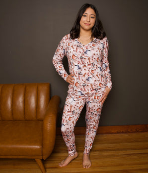 Women’s 2 pc set in Java Love