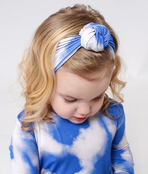Headwrap in Watching Clouds | Bamboo Viscose