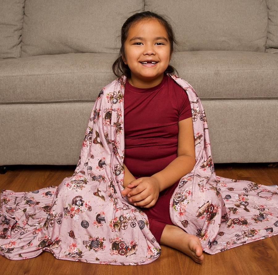 Blanket in Steampunk | Bamboo Viscose