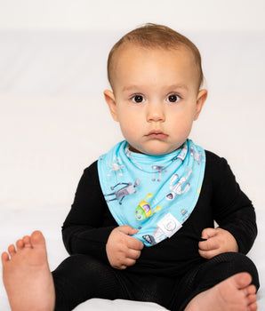 Bib in Robots | Bamboo Viscose