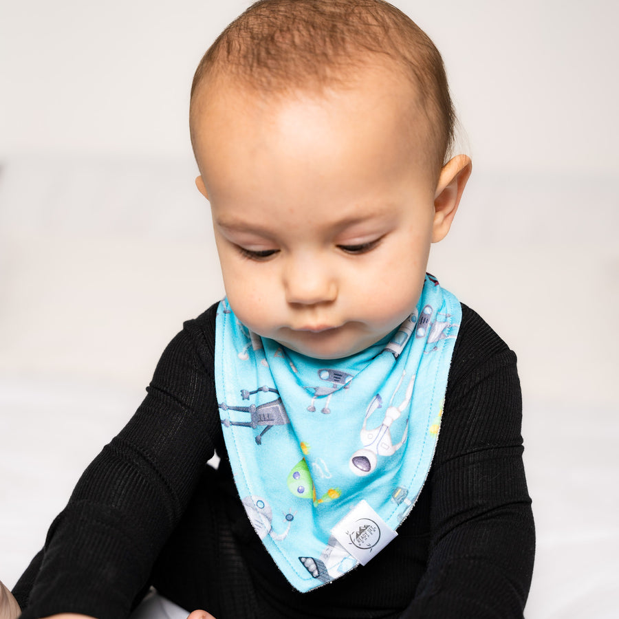 Bib in Robots | Bamboo Viscose