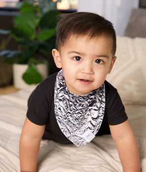 Bib in Heavy Metal  | Bamboo Viscose