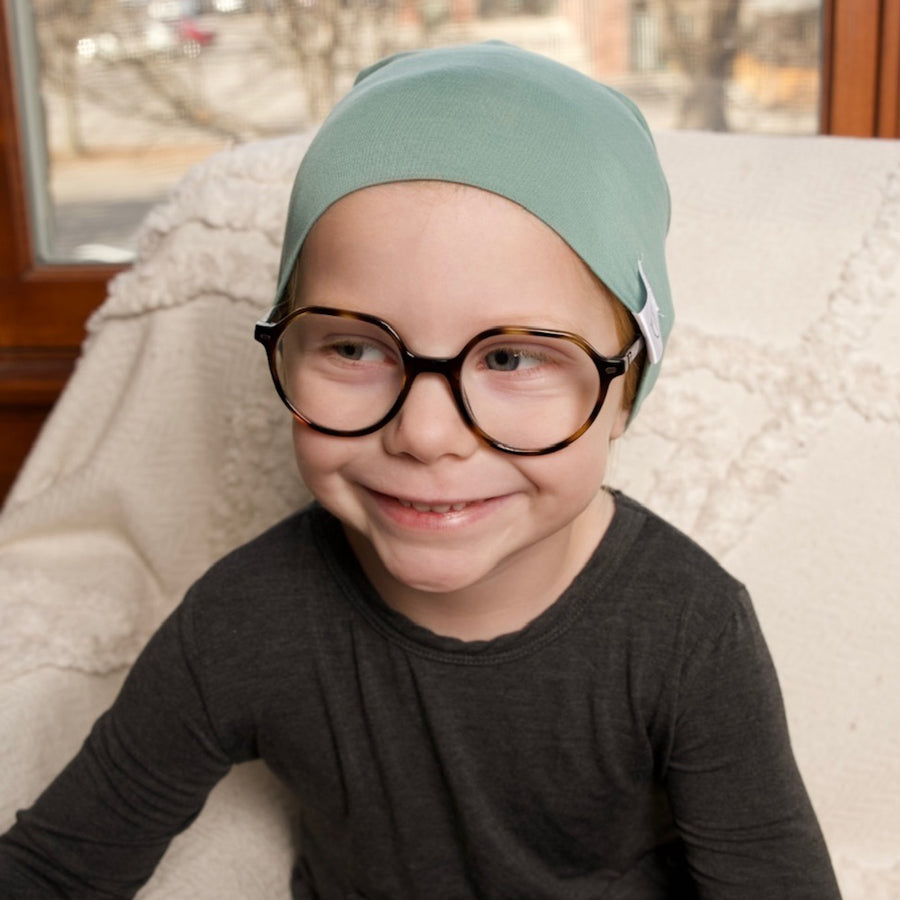 Beanie in Teal | Bamboo Viscose