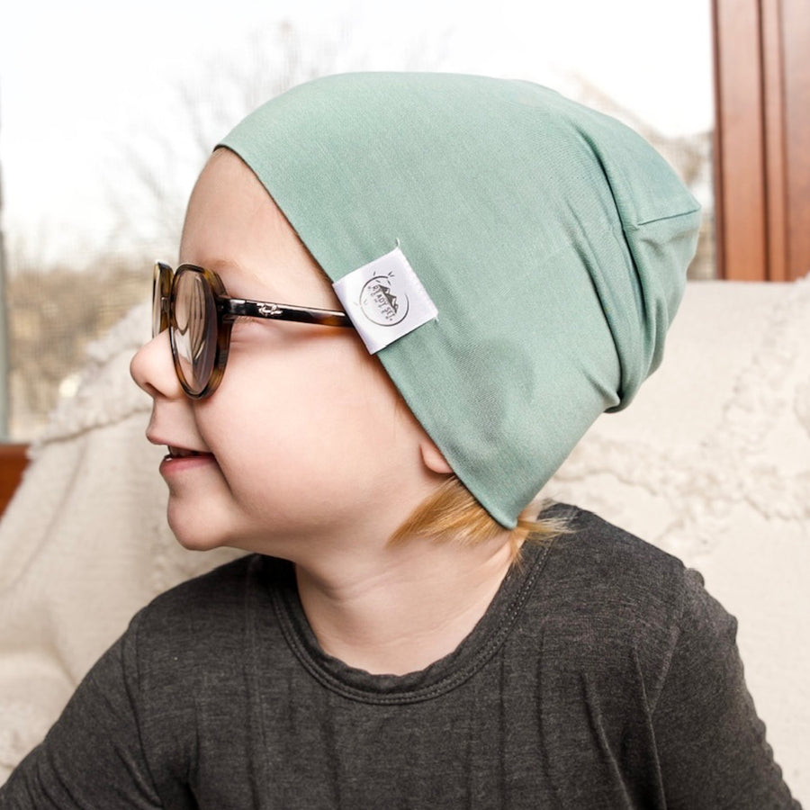 Beanie in Teal | Bamboo Viscose