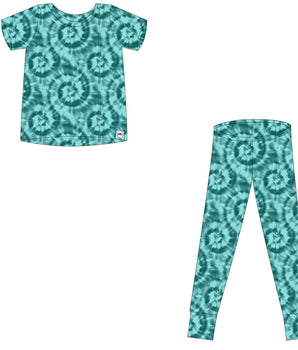 2 pc Loungewear Set in Hurricane | Bamboo Viscose