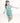 Front Opening Twirl Romper in Hurricane