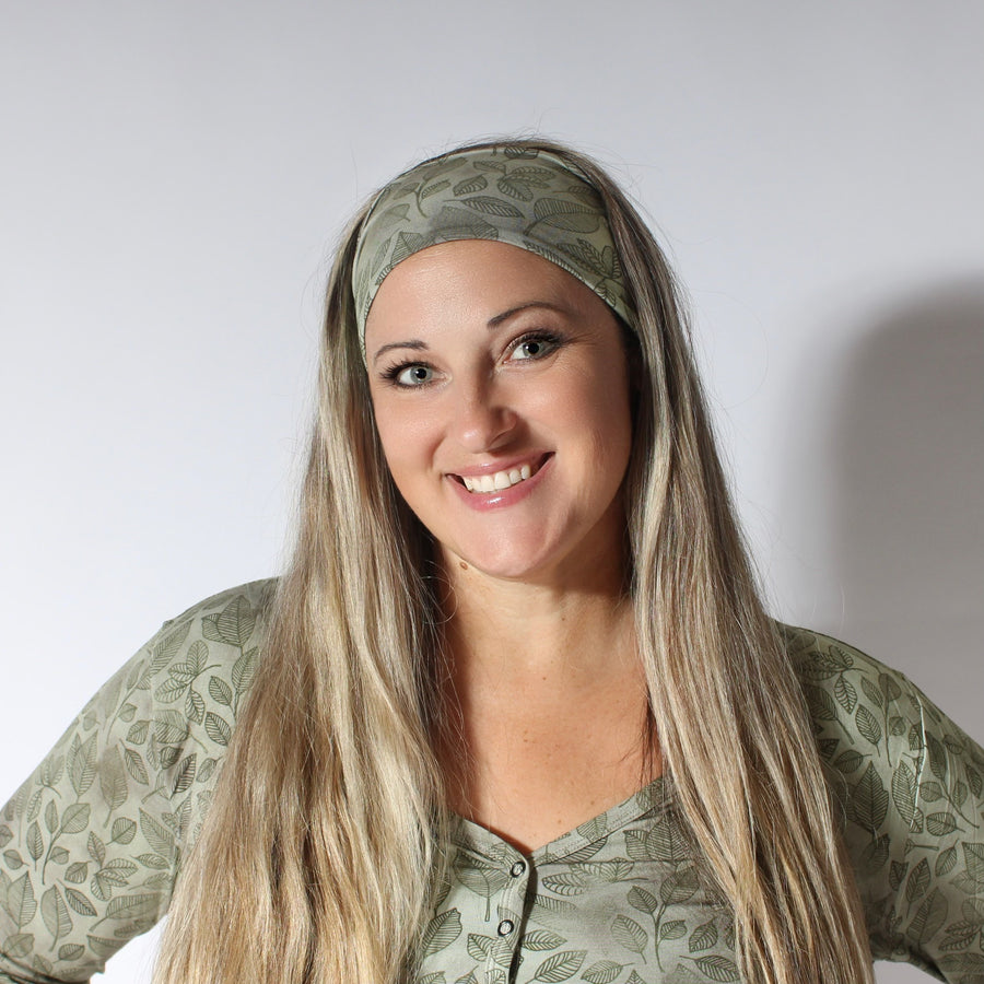 Headwrap in Emerald Forest | Bamboo Viscose