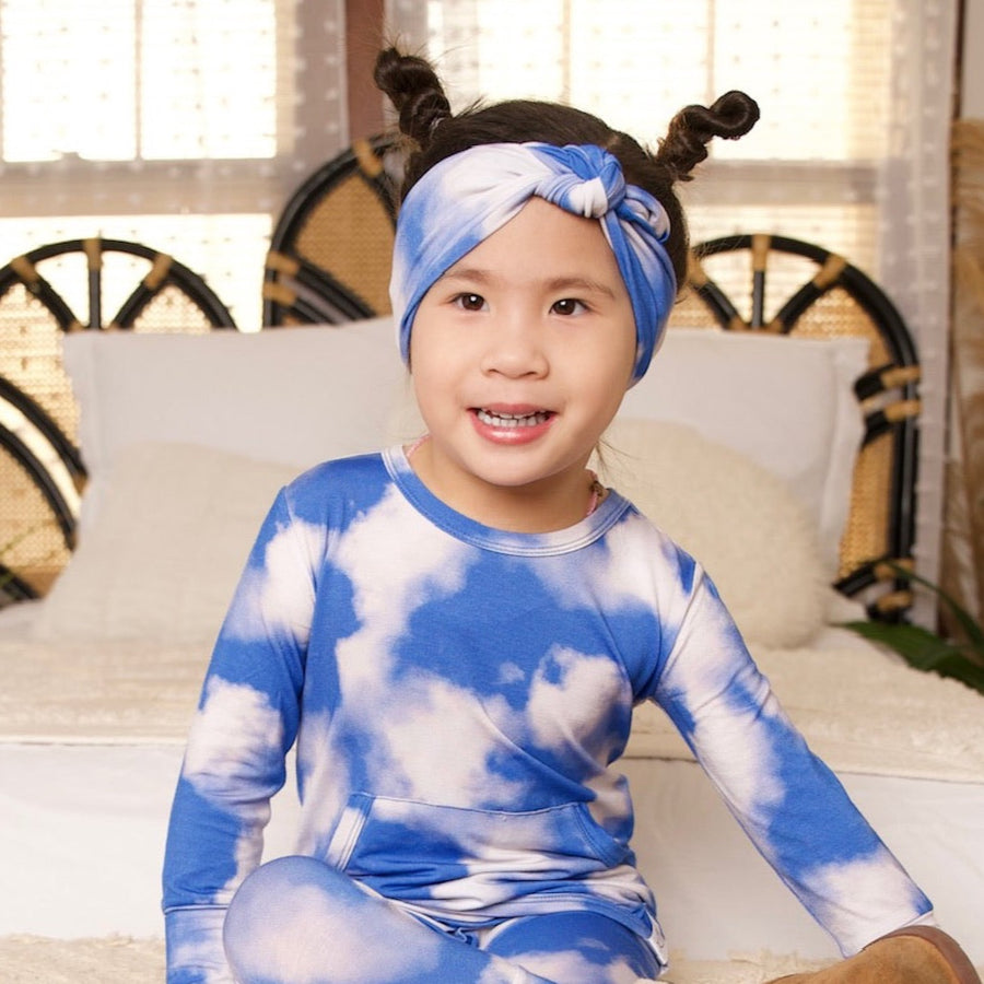 Headwrap in Watching Clouds | Bamboo Viscose