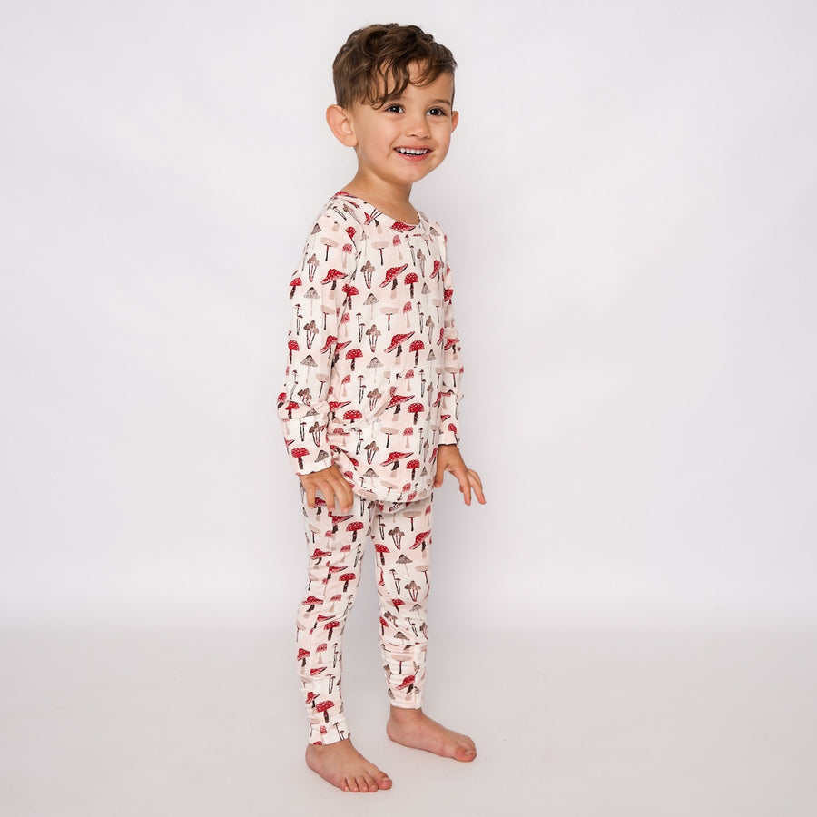 Front Opening Romper in Truffles | Bamboo Viscose