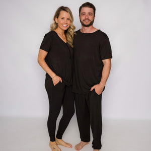 Women’s 2 pc Loungewear Set in Shadow | Bamboo Viscose