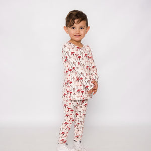 Front Opening Romper in Truffles | Bamboo Viscose