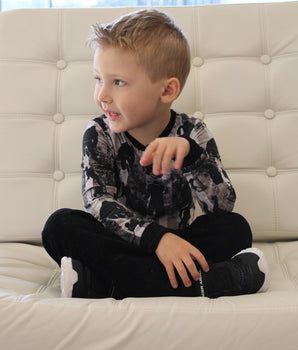 2 pc Loungewear Set in Hockey | Bamboo Viscose