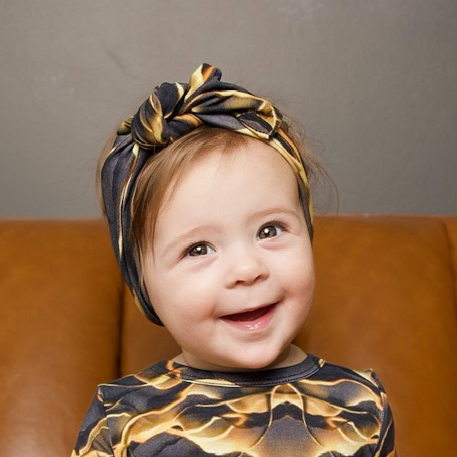 Headwrap in Desert Flame | Bamboo Viscose