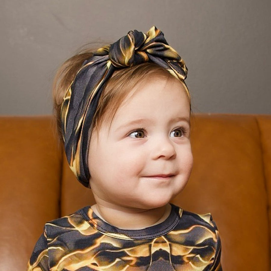 Headwrap in Desert Flame | Bamboo Viscose