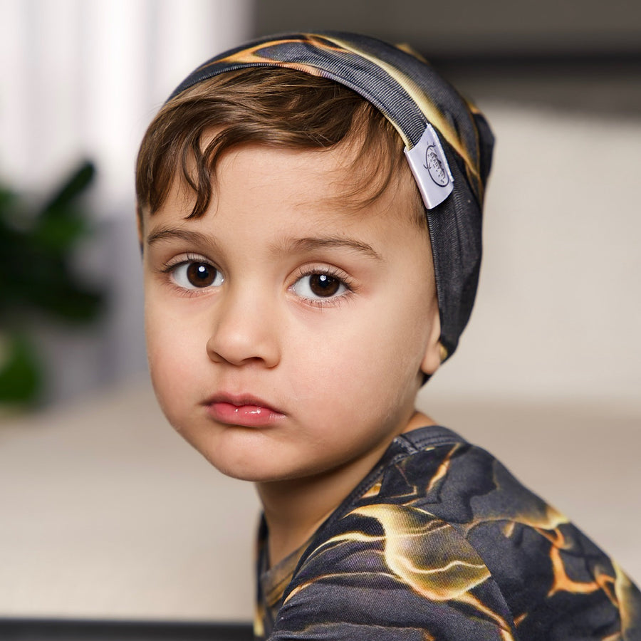 Beanie in Desert Flame | Bamboo Viscose