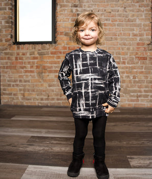 Crew Neck Sweater in Chalk It Up