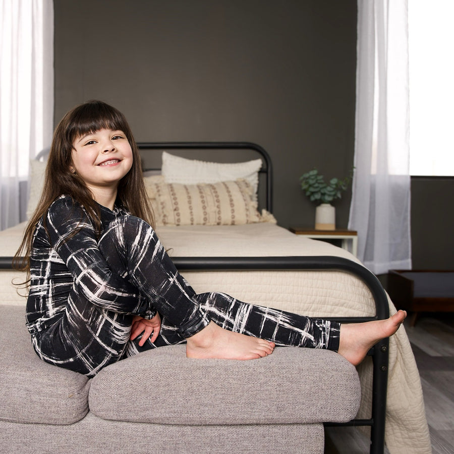 2 pc Loungewear Set in Chalk It Up | Bamboo Viscose