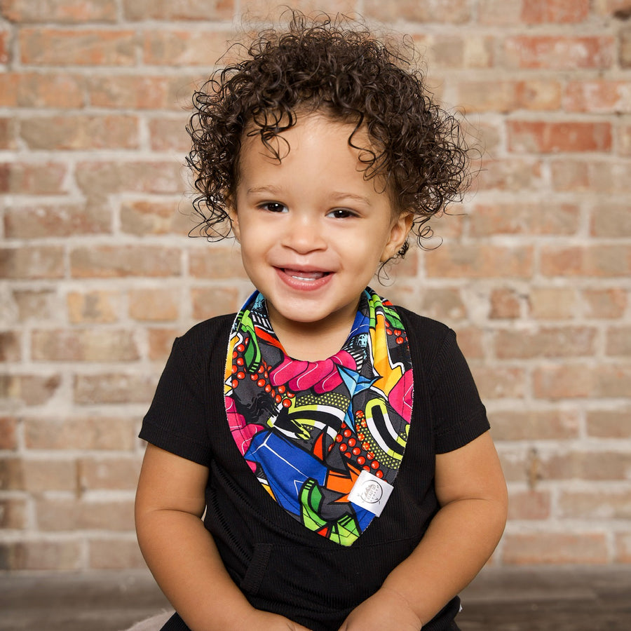 Bib in Graffiti Way | Bamboo Viscose